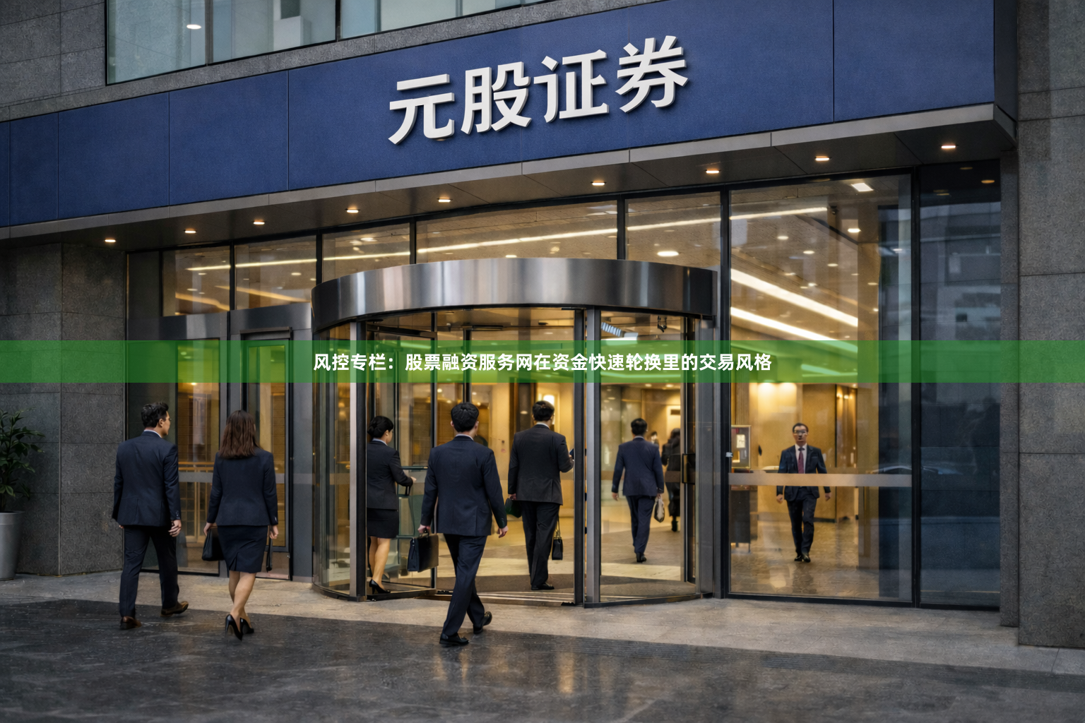 风控专栏：股票融资服务网在资金快速轮换里的交易风格