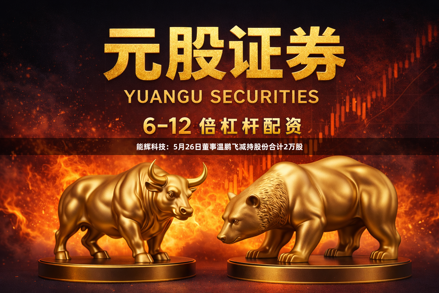 能辉科技：5月26日董事温鹏飞减持股份合计2万股